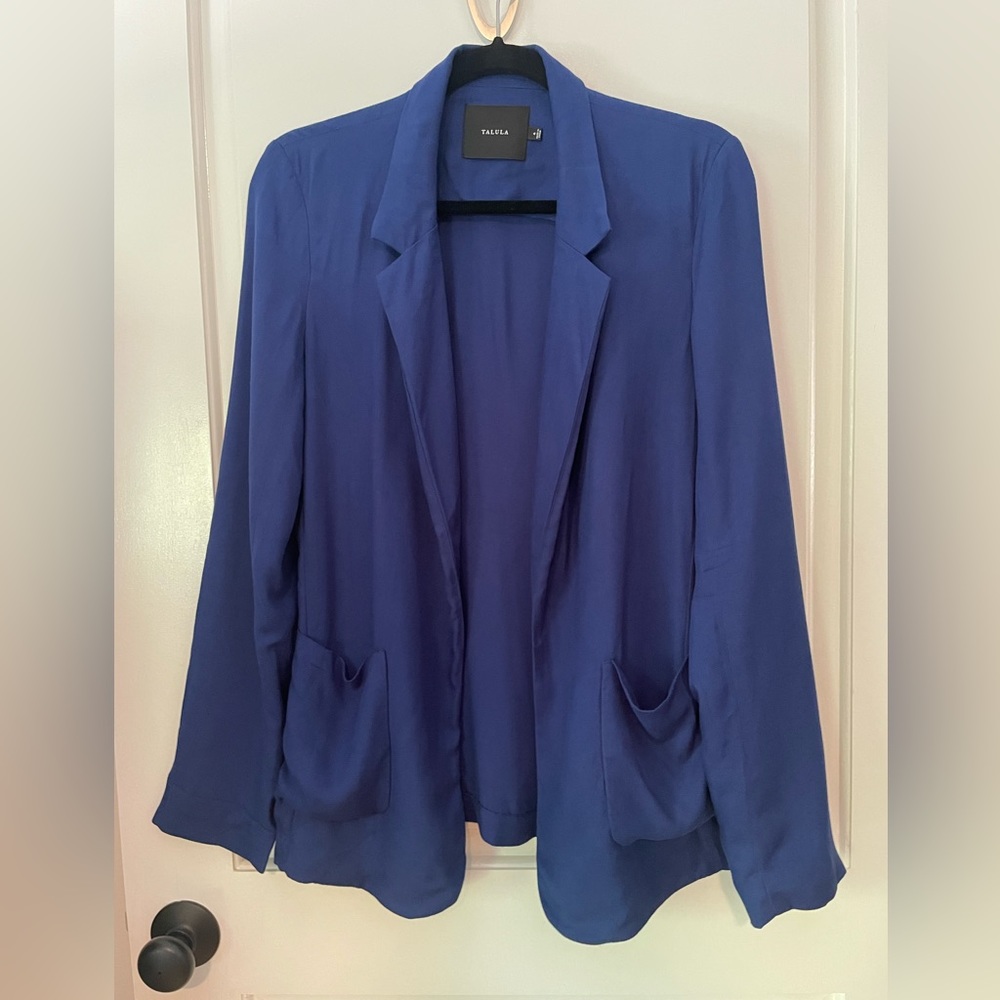 Aritzia Talula Blue Kent Blazer, Size 4